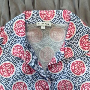 Patty Kim blouse with ties